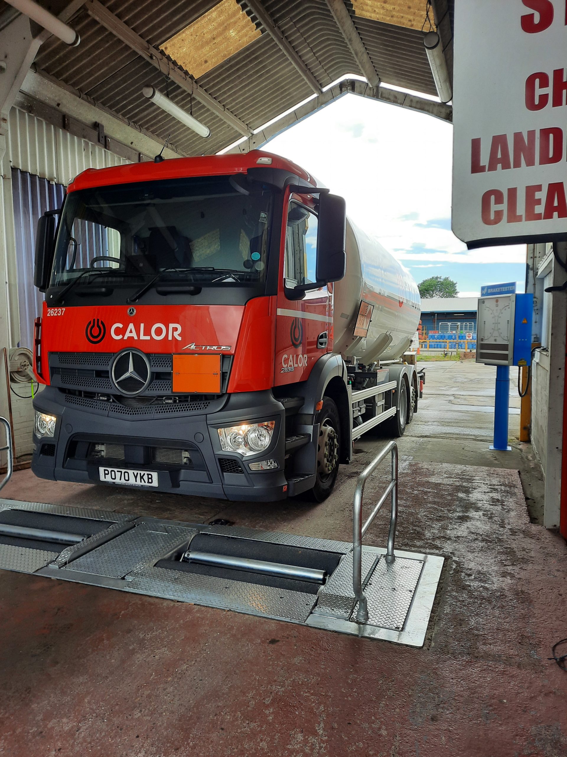 A recent install at Calor Gas Ltd VLTest Systems