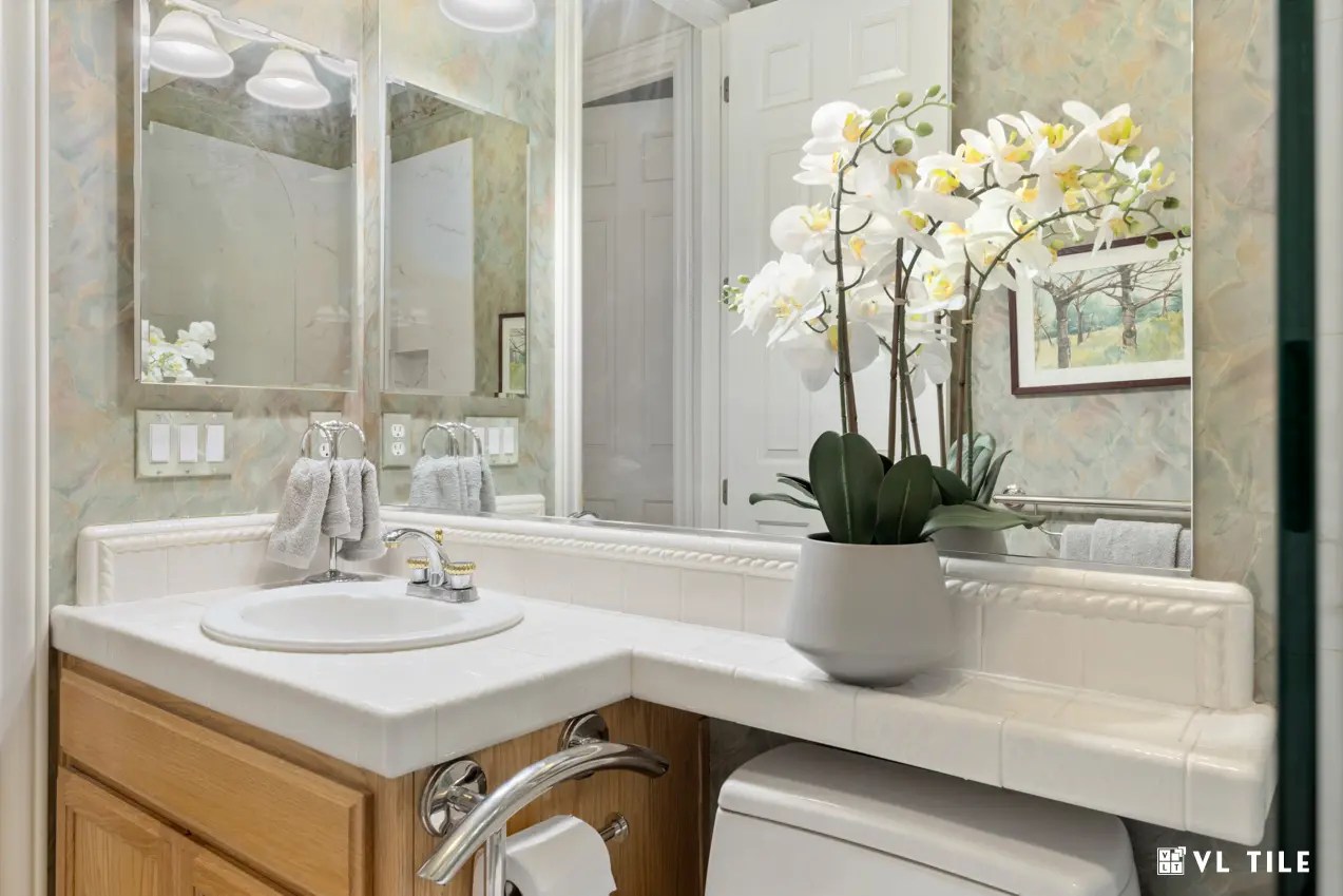 ADA Bathroom Remodel VL Tile