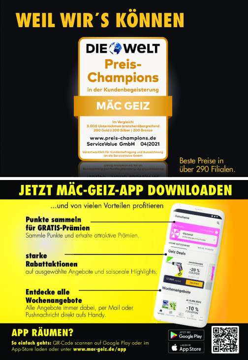 Mäc Geiz Prospekt Angebote ab 28.06.2021 bis 03.07.2021 Seite 8