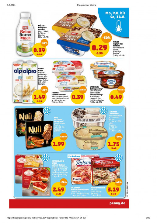 Penny Prospekt Angebote ab 09.08.2021 bis 14.08.2021 Seite 7