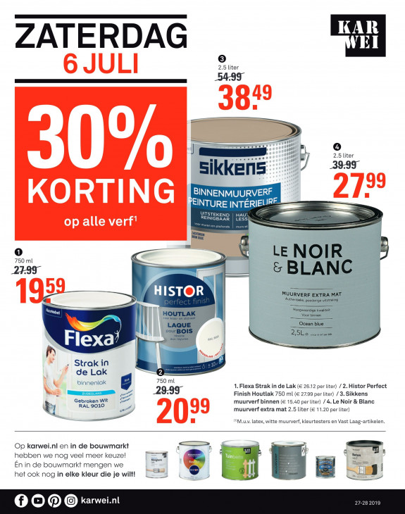 Karwei - Folder Van 01.07.2019 Tot 14.07.2019 - Pagina 20 | Wekelijks Nieuwe Folders Van Nederlandse Supermarkten En Winkels