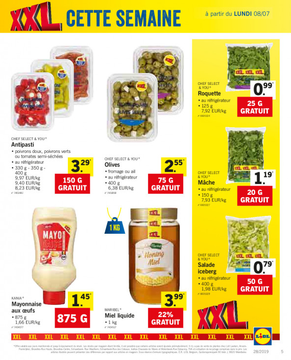 Lidl Dépliant du 08.07.2019 au 13.07.2019 Page 5