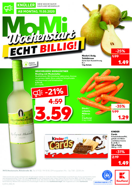 Kaufland Prospekt Angebote ab 07.05.2020 bis 13.05.2020 Seite 8