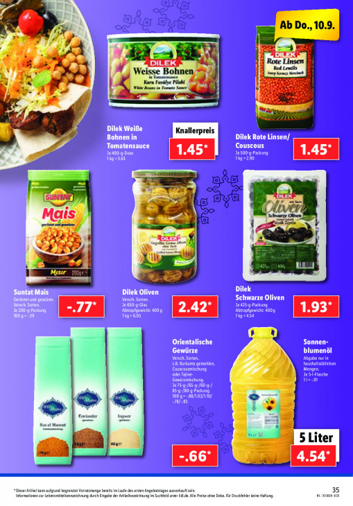 Lidl Prospekt Angebote ab 07.09.2020 bis 12.09.2020 Seite 35