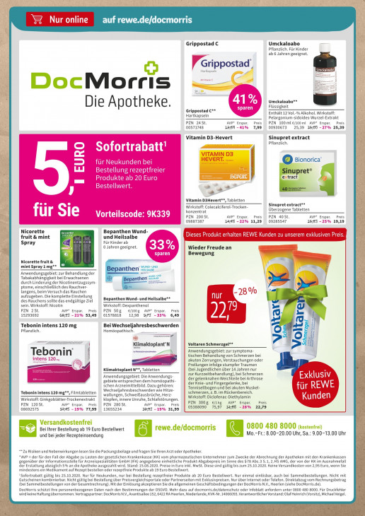 Rewe Prospekt Angebote ab 12.10.2020 bis 17.10.2020 Seite 10