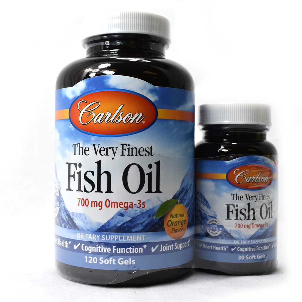 Norwegian Fish Oil Omega3's DHA & EPA Orange 700mg Bonus 120 + 30