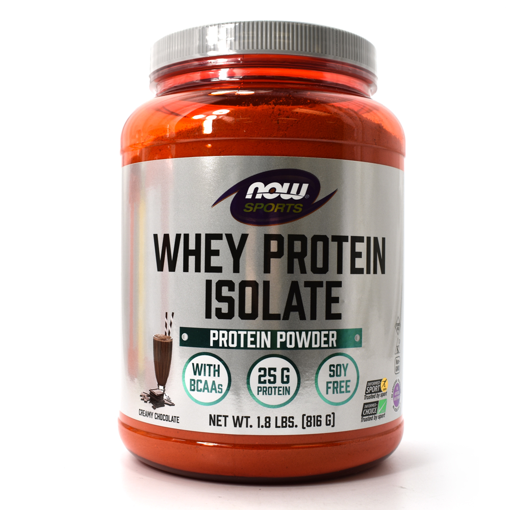 NOW Sports Whey Protein Isolate Protein Powder w/ BCAAs Chocolate 1.8 lbs 733739021625 eBay