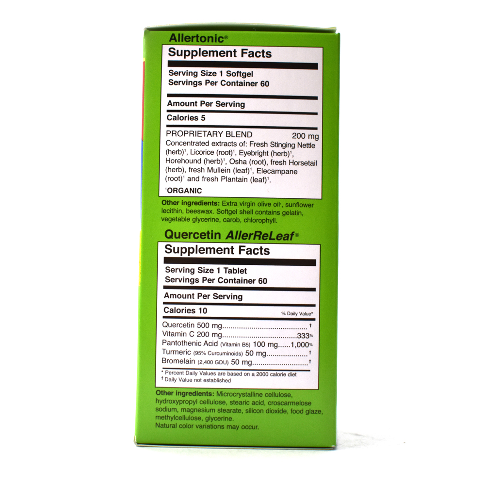 Allergy ReLeaf System Complete Formula For Seasonal and Dietary Comfort