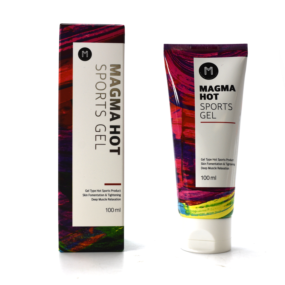 Magma Hot Sports Gel with Korean Volcanic Ash & Pepper Extract for