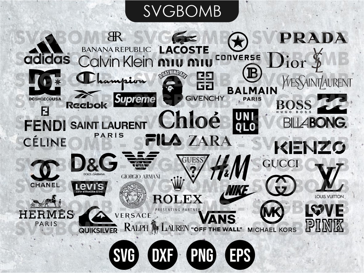 Fashion Brand Logo SVG Vectorency