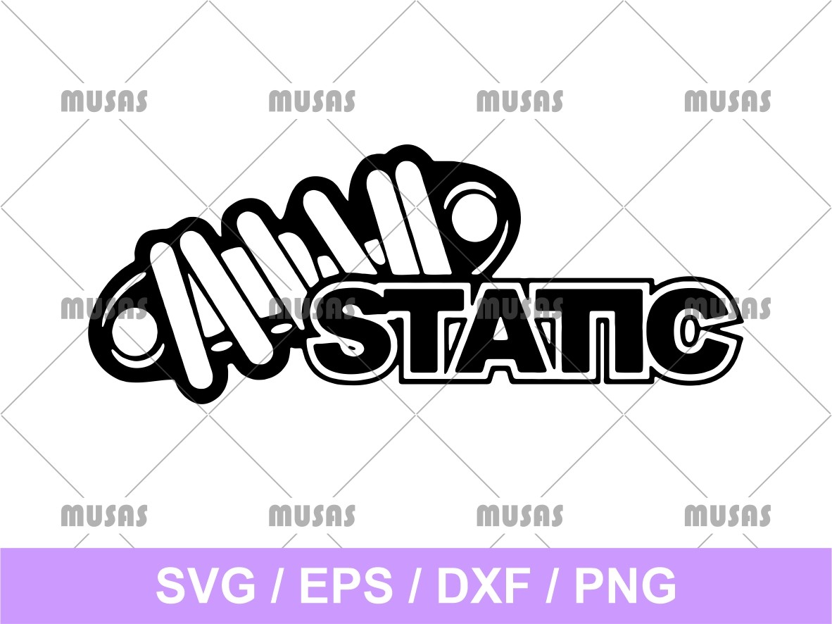JDM Static SVG Cut File Vectorency