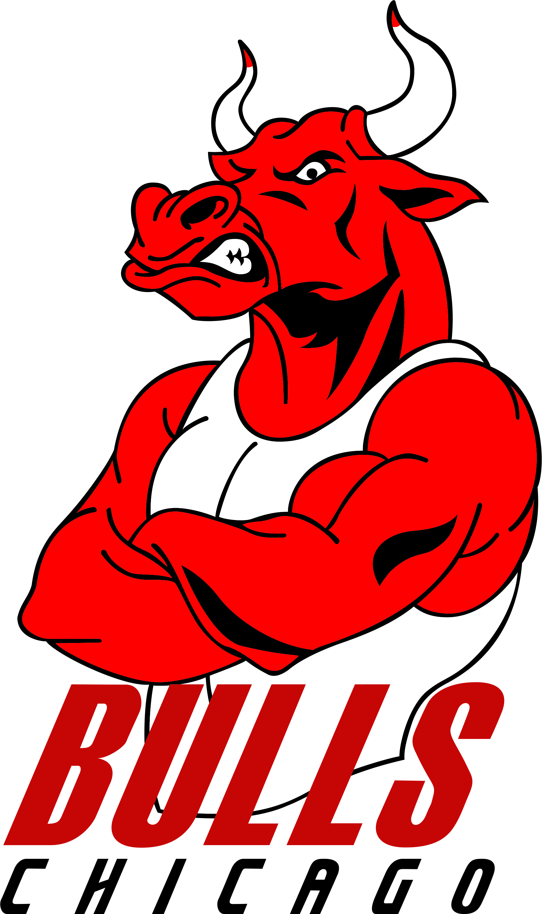 ChicagoBulls Svg, Svg File For Cricut, Layered Svg, Clipart, Cut File, Png, Cutting File