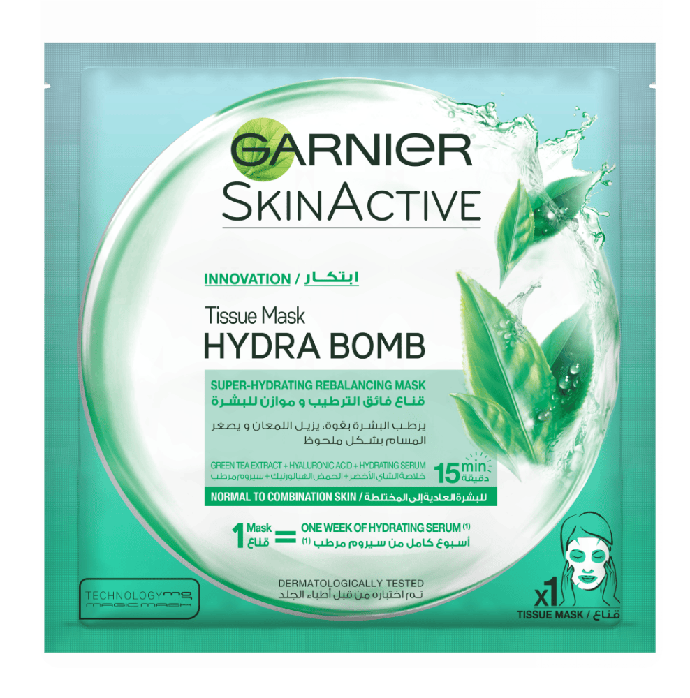 Garnier Skin Active launches Hydra Bomb Tissue Masks and calls on