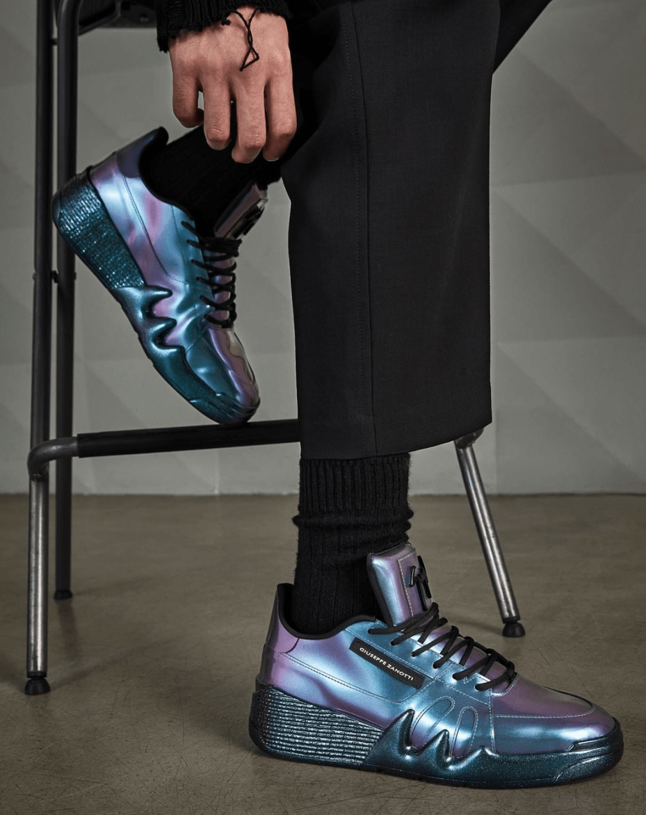 Giuseppe Zanotti’s Fall/Winter 2021 Collection Presents Futuristic Classics V Magazine