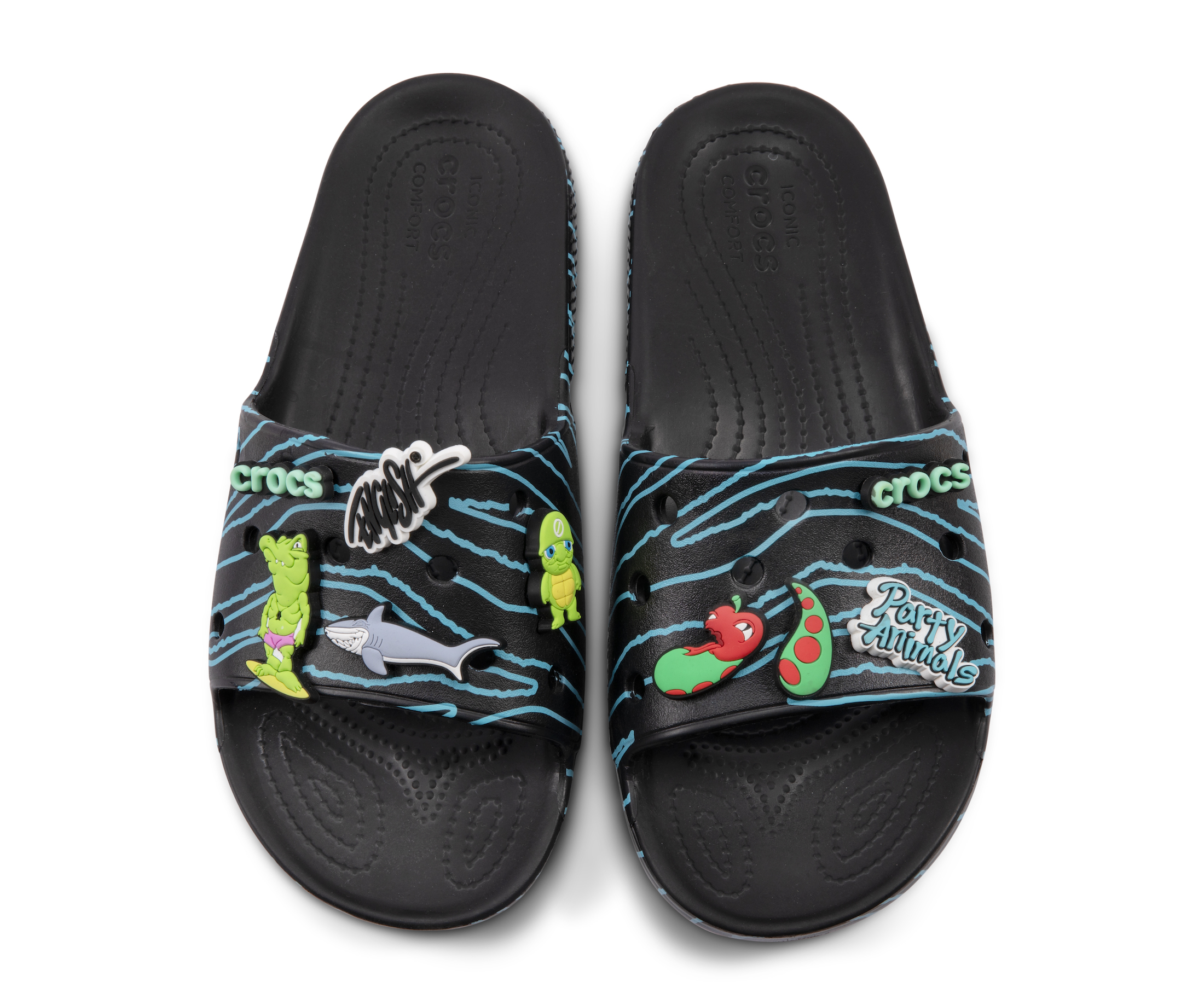 Foot Locker Launches Crocs’ Party Animals x Ron English Collection V