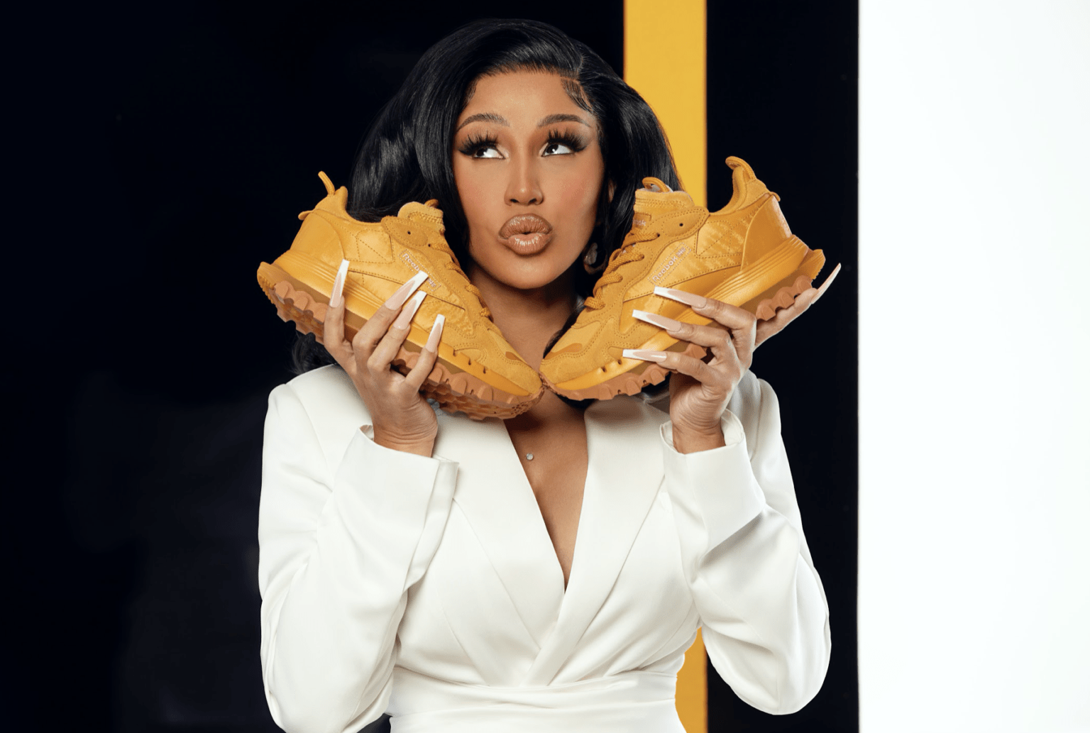 Cardi B x Reebok collaboration introduces the Classic Leather Cardi V