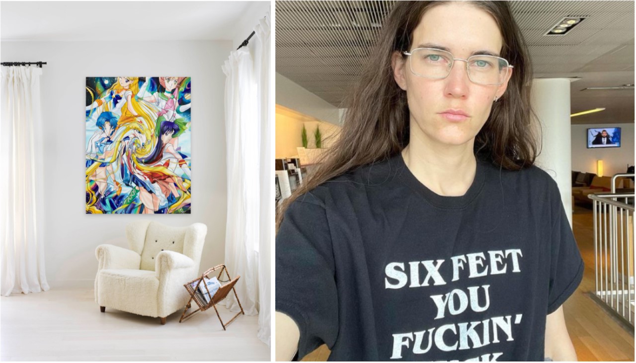 Balenciaga Muse Eliza Douglas Speaks on her Art and Ukraine V Magazine