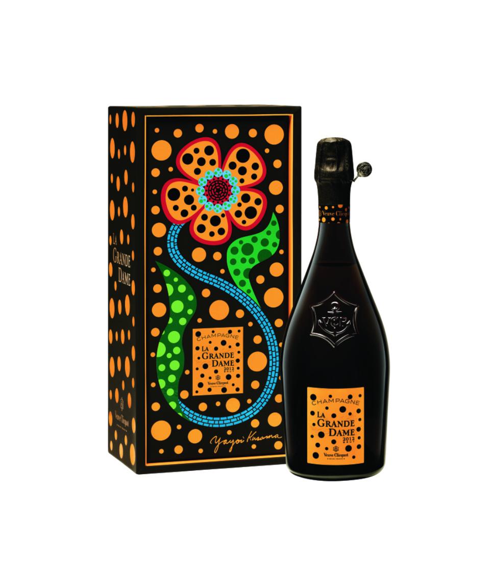 Yayoi Kusama Collaborates with Veuve Clicquot on a Redesigned Champagne
