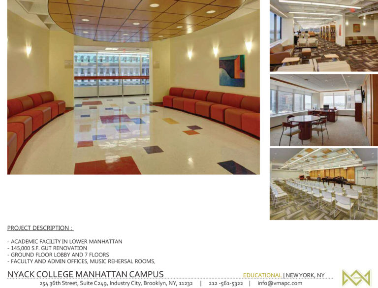 Nyack College New York, NY VMAPC