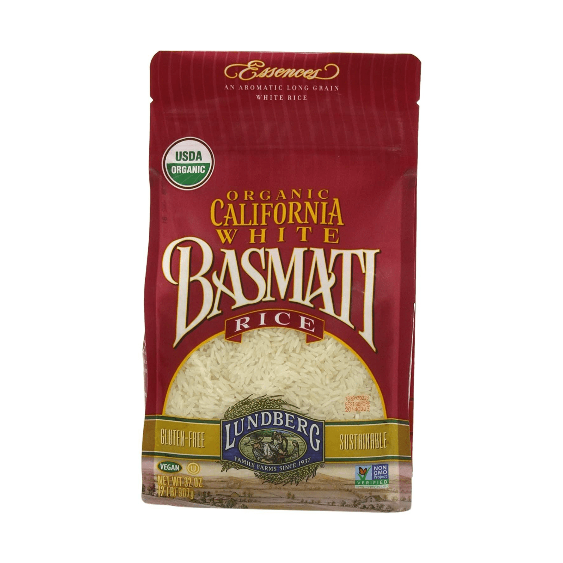 Lundberg Organic California White Basmati Rice, 32 oz VMarket