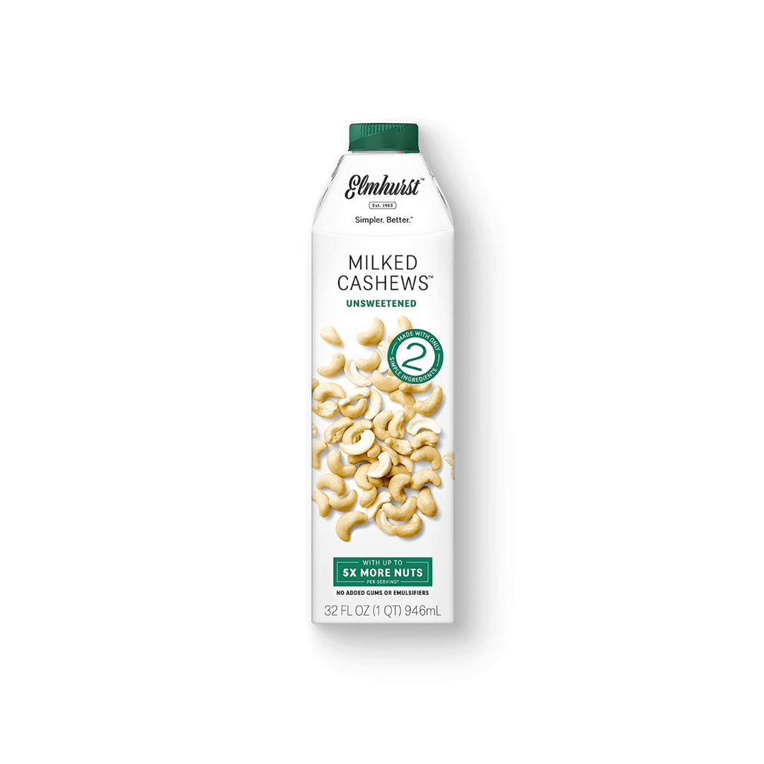 Elmhurst Unsweetened Cashew Milk, 32 fl oz VMarket