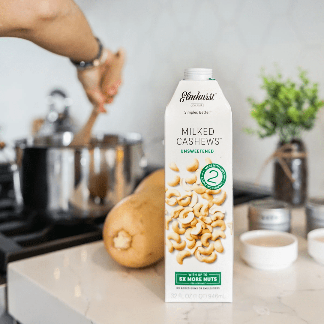 Elmhurst Unsweetened Cashew Milk, 32 fl oz VMarket