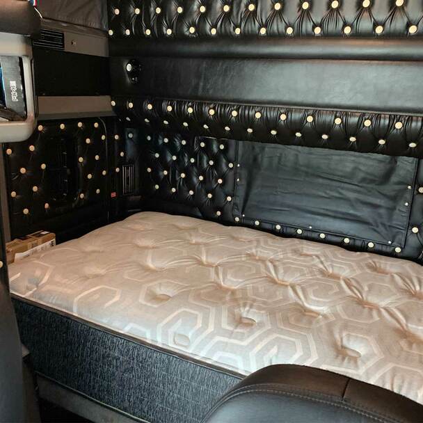 The Odyssey 12" Pocketed Coil Truck Mattress VMax Truck Sales