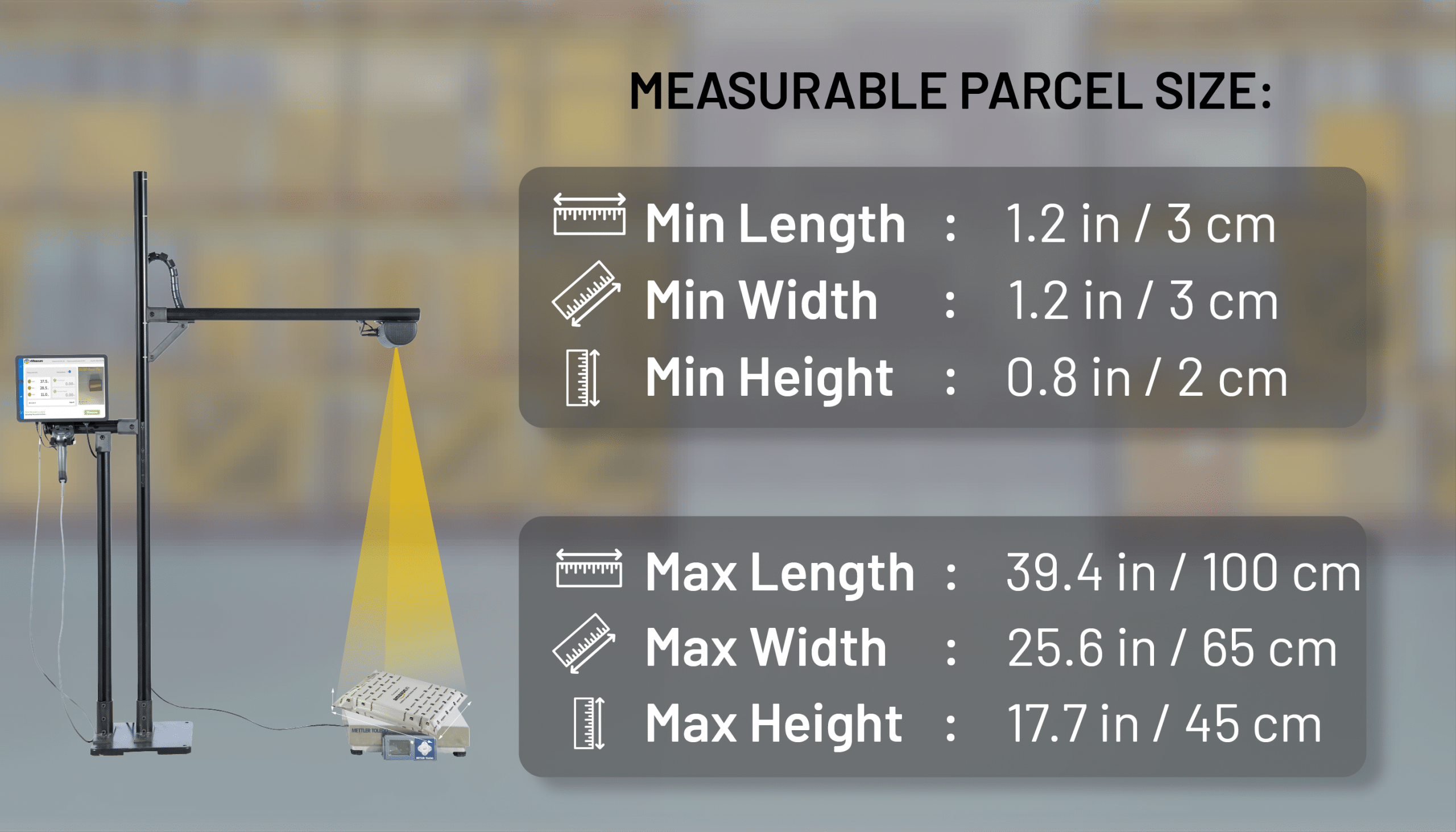 Static Dimensioning Systems Enhance Logistics with Accurate Packaging