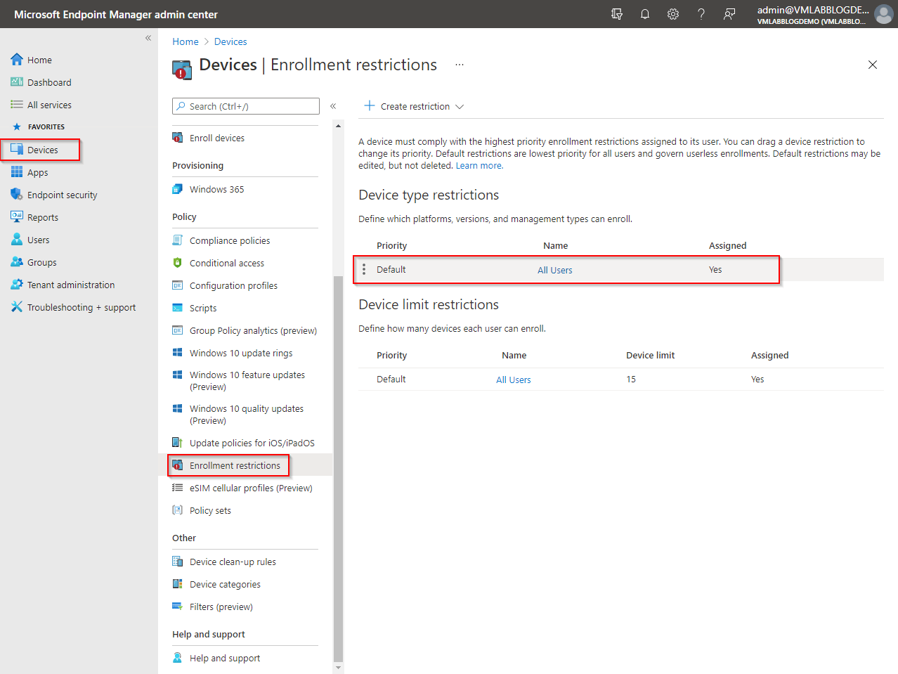 Setup Android MDM management in Intune - VMLabBlog.com