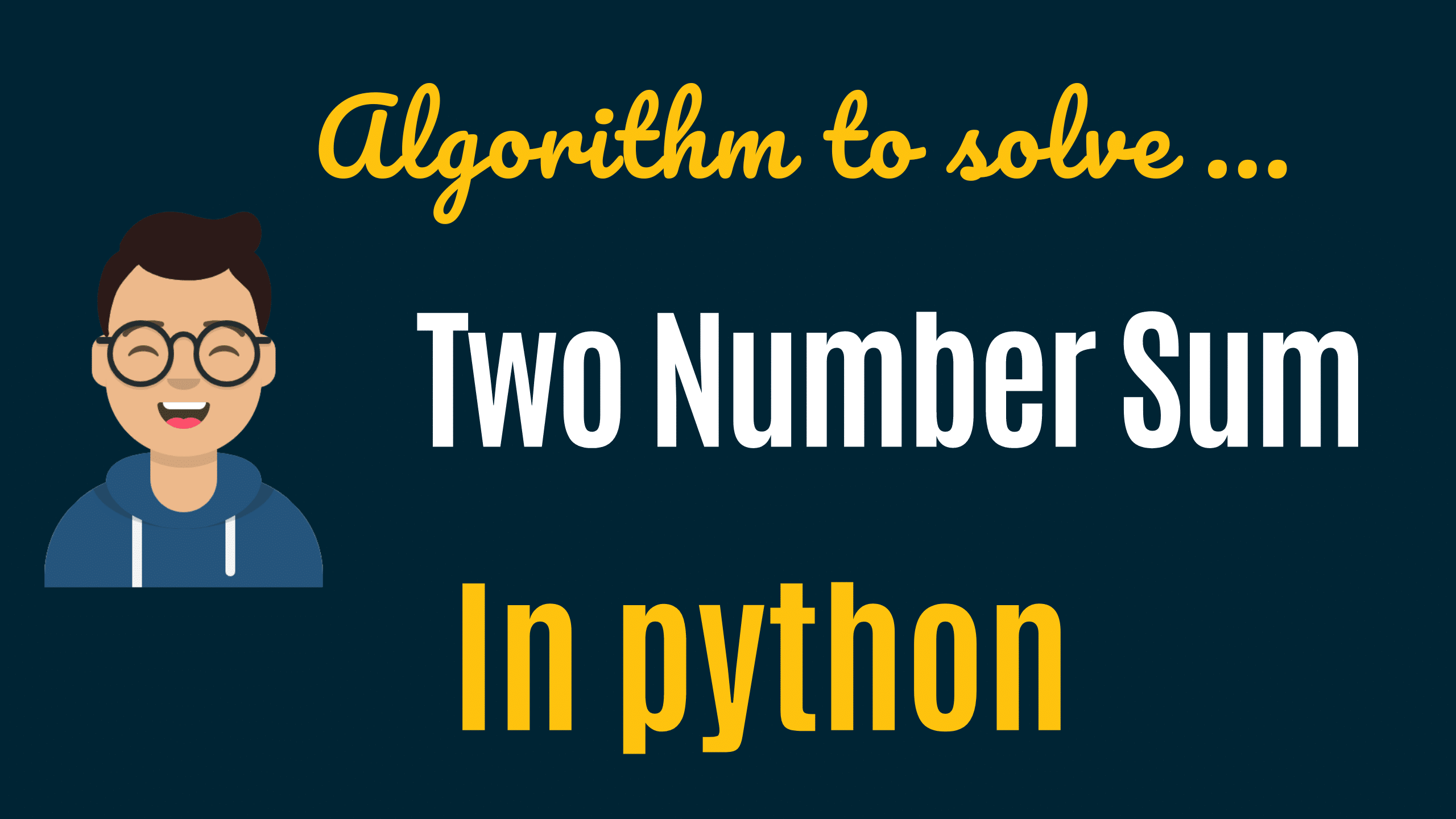 Two Number sum from an Array of Integers Algorithms