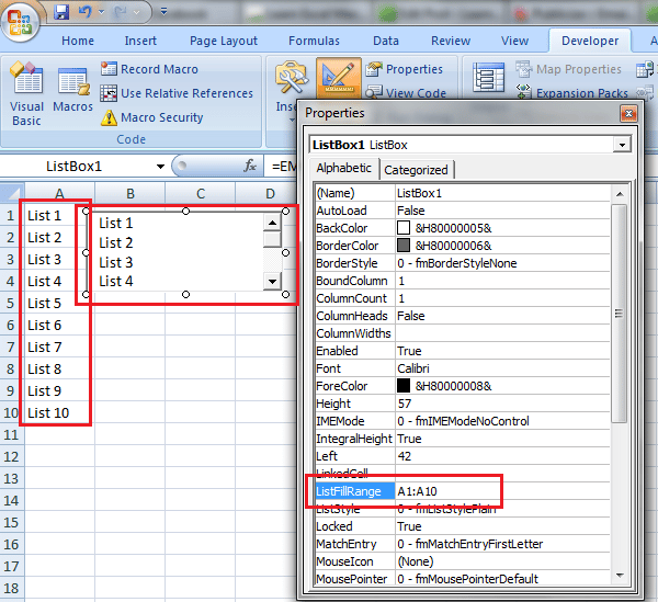 Excel Macro Tutorial How to Use ListBox in Excel Let's excel in Excel