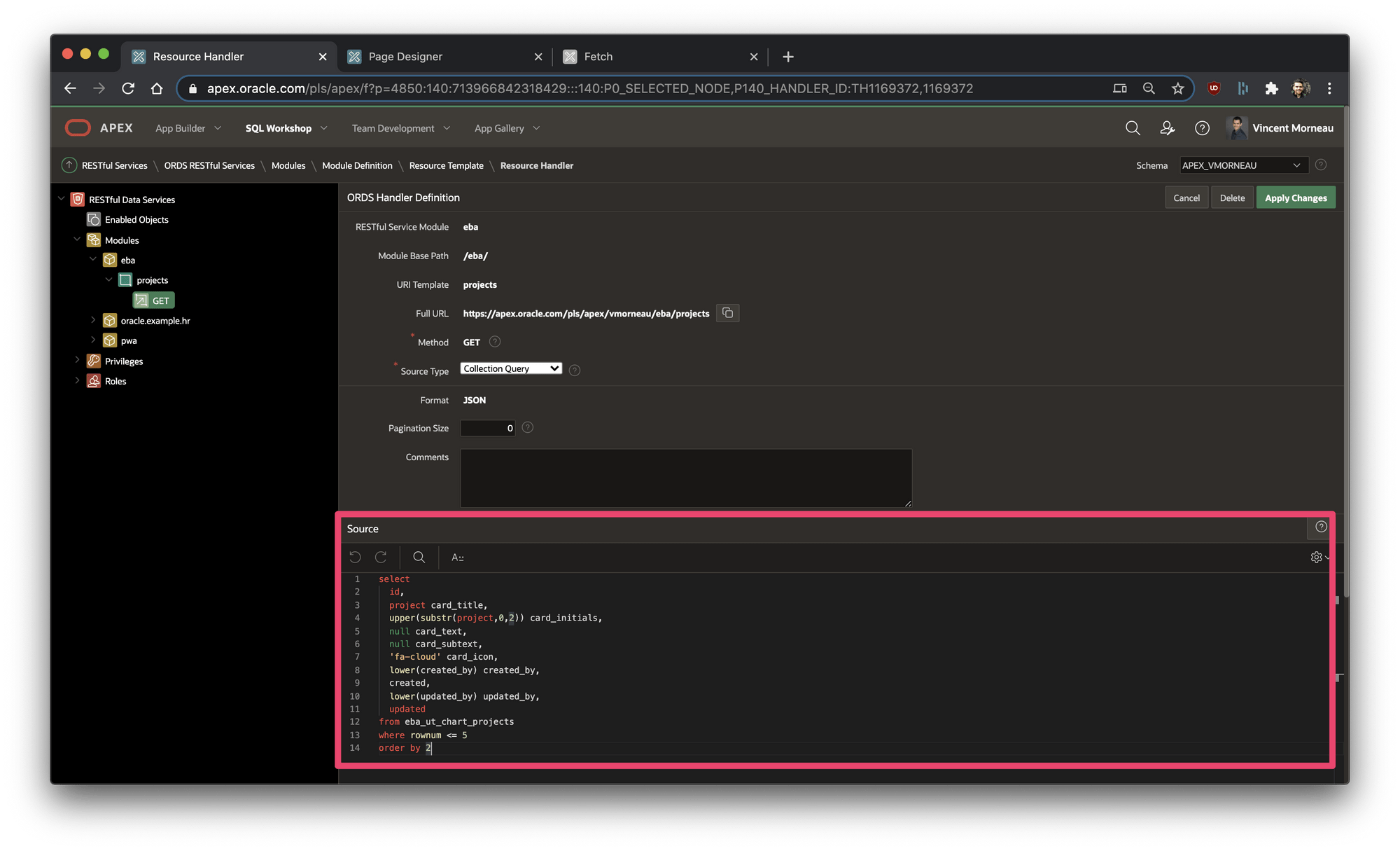 Fetch API for Oracle APEX Part 1 Basic Usage