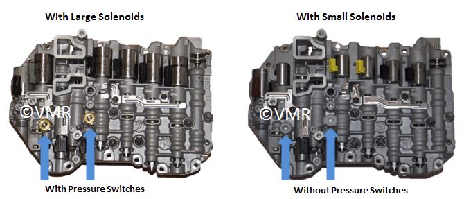 VOLKSWAGEN 09G / 09K TF60 (Aisin Warner 6 Speed) - ValveBody