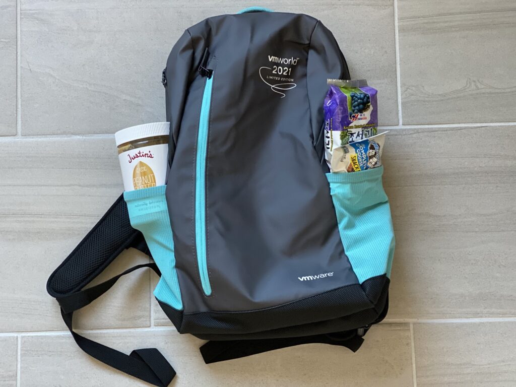 VMworld 2021 Backpack Review VMscrub
