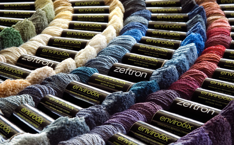 Nylon 6 Commercial Carpet Yarn System Visual Merchandising and Store