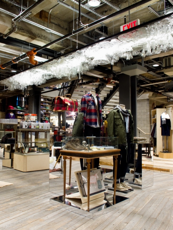Urban Outfitters, New York Visual Merchandising and Store Design