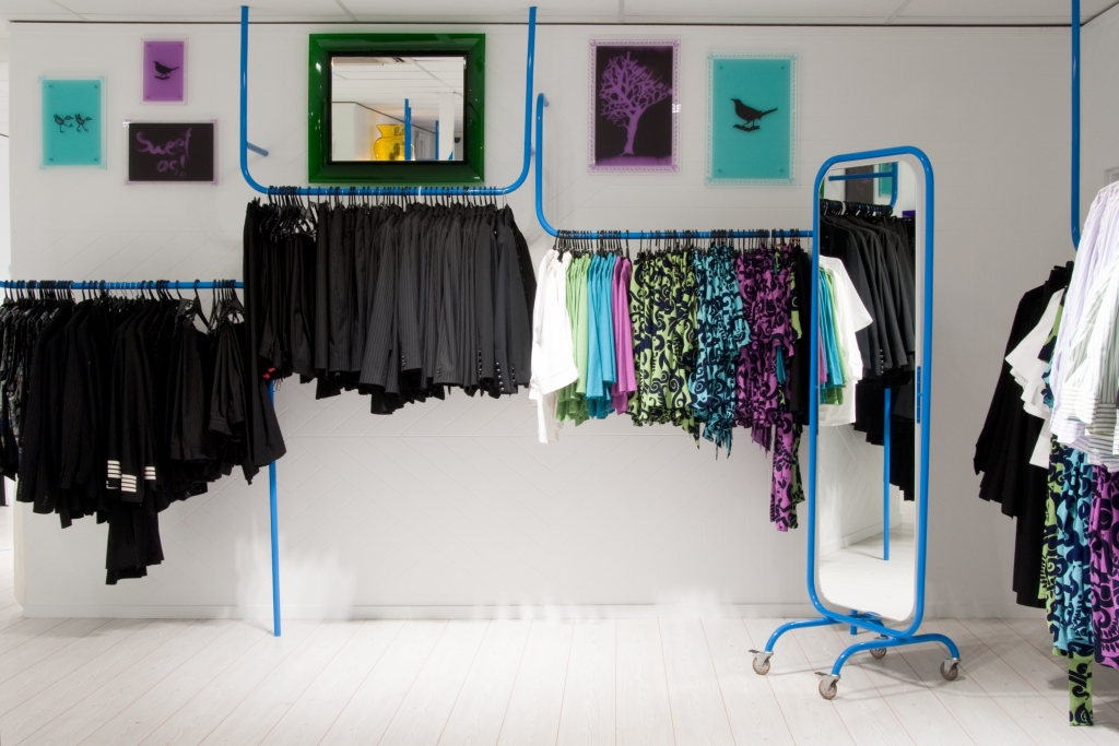 Air New Zealand Clothes Hangar, Auckland Visual Merchandising and