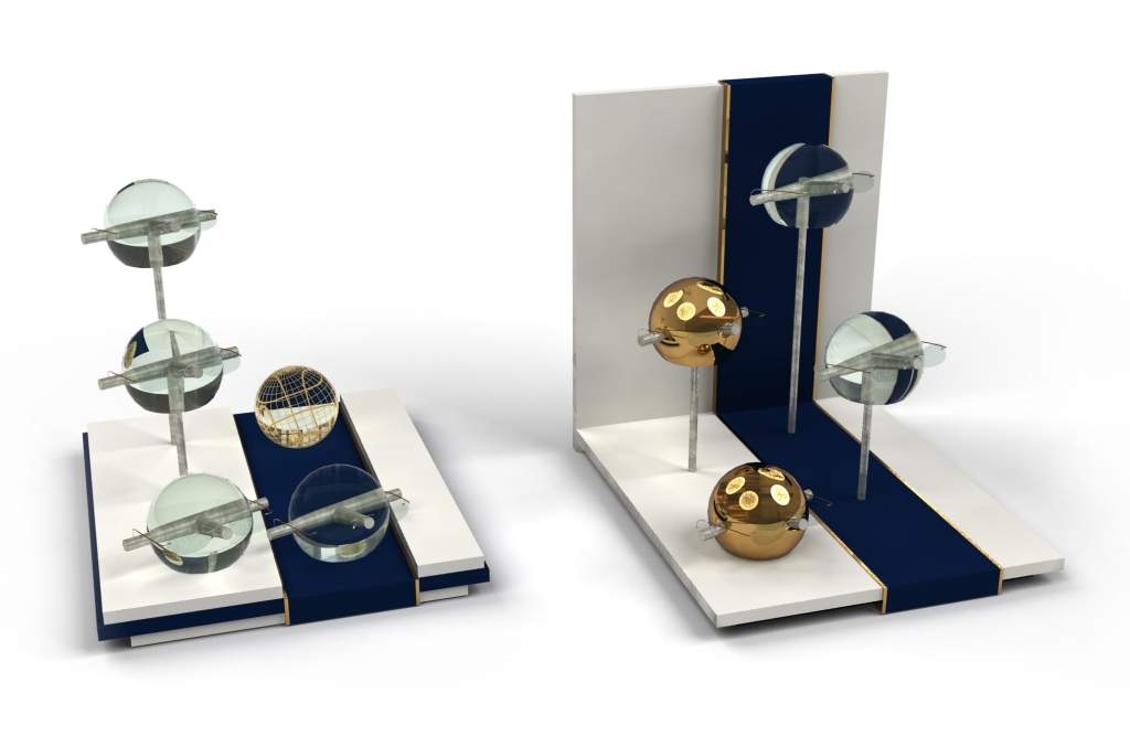 Optical Fixtures and Top of Counter POS Visual Merchandising and