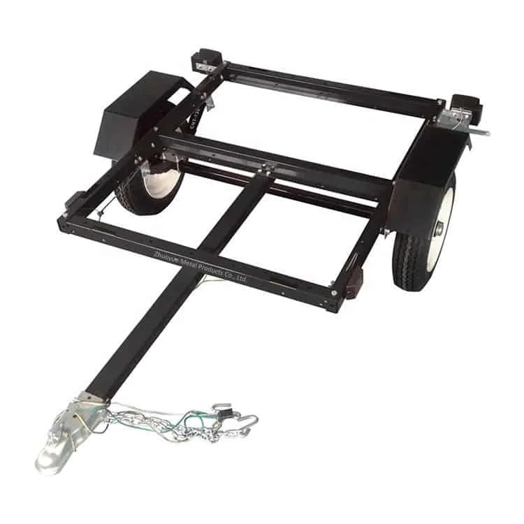 40X48'' Small Car Towing Trailer Steel Utility Trailer Kit 1060LBS