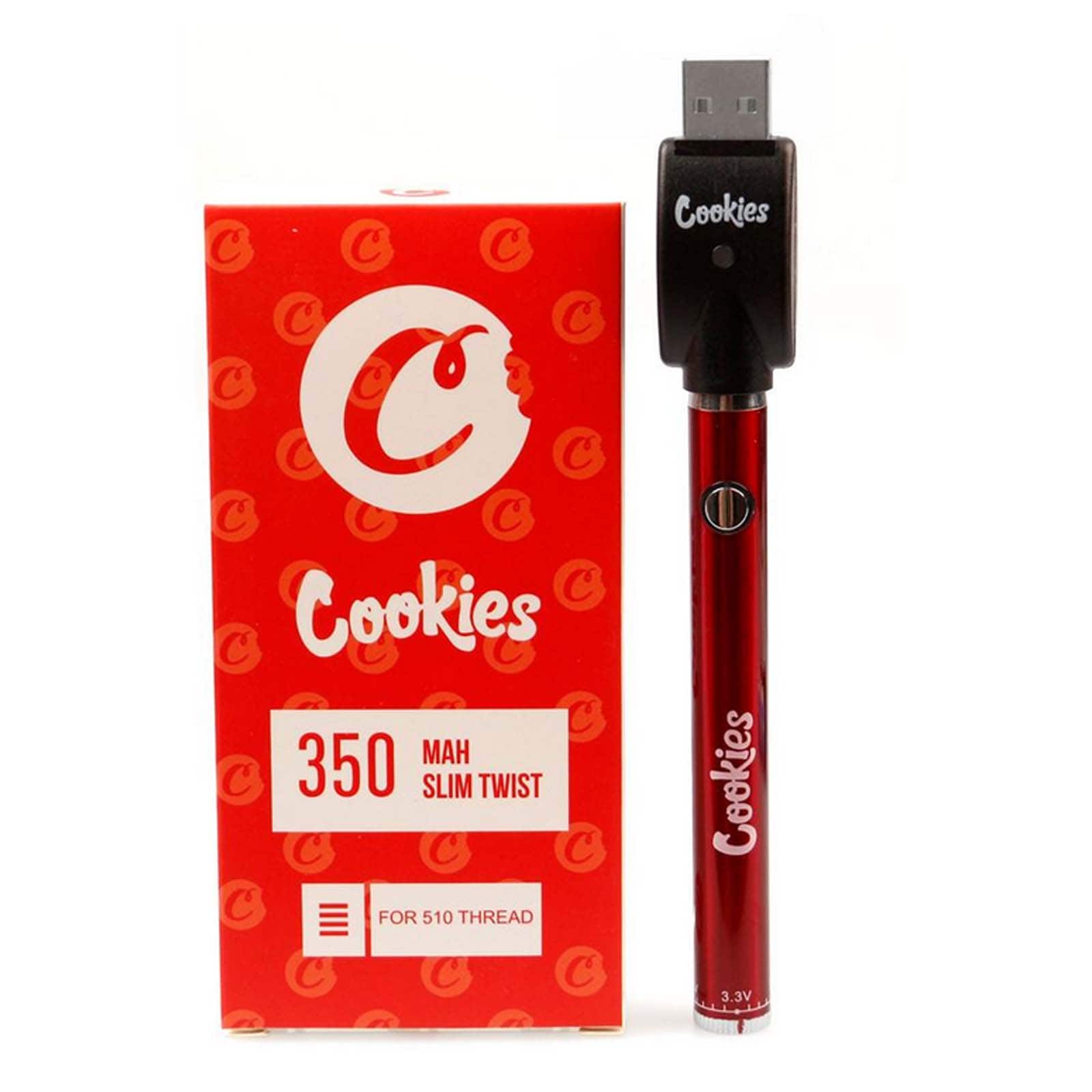 Cookies Twist Battery 350mAh Bottom 3.3V4.8V Voltage Adjustable with