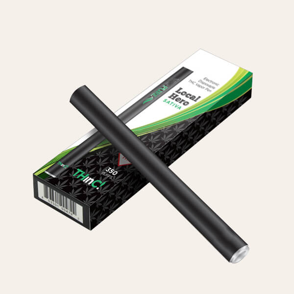 THC Vape Cartridge Packaging / Disposable Vape Pen Packaging Various