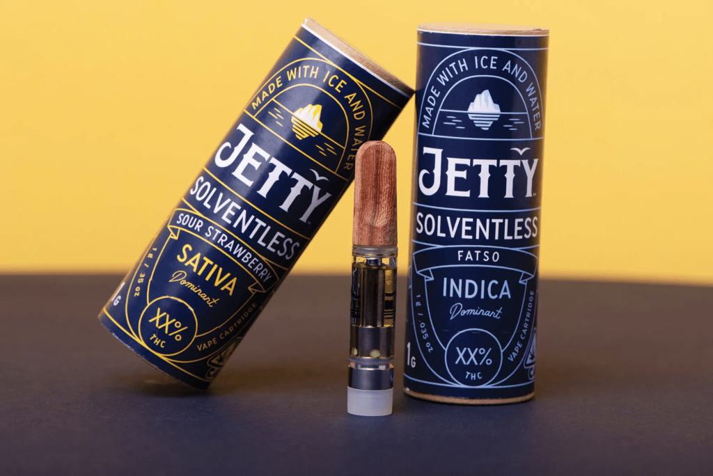 Jetty Extracts Sky OG UNREFINED Live Resin Cartridge 1g VNICE