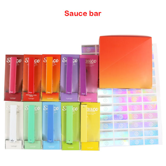 Sauce Bar Disposable Vape Pen 1.0ml VNICE Premium Vapes, Cartridges
