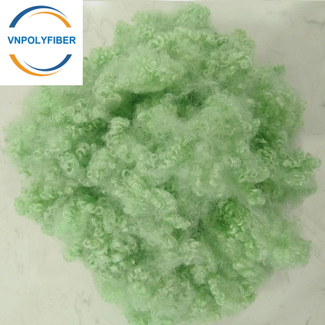 Recycled PSF HCS HC Green Poly Fiberfill POLYESTER STAPLE FIBER