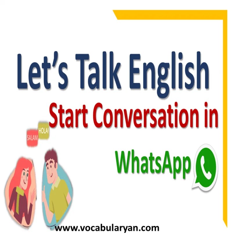 English WhatsApp Group Links for Speaking 2021 VocabularyAN