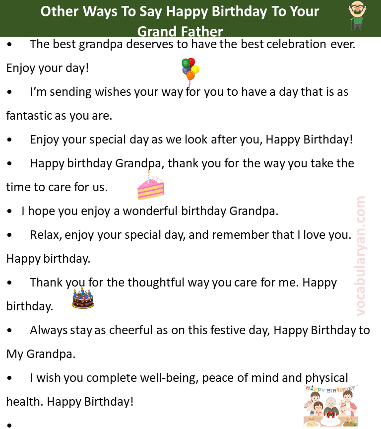 150+ Different ways to wish “Happy Birthday VocabularyAN