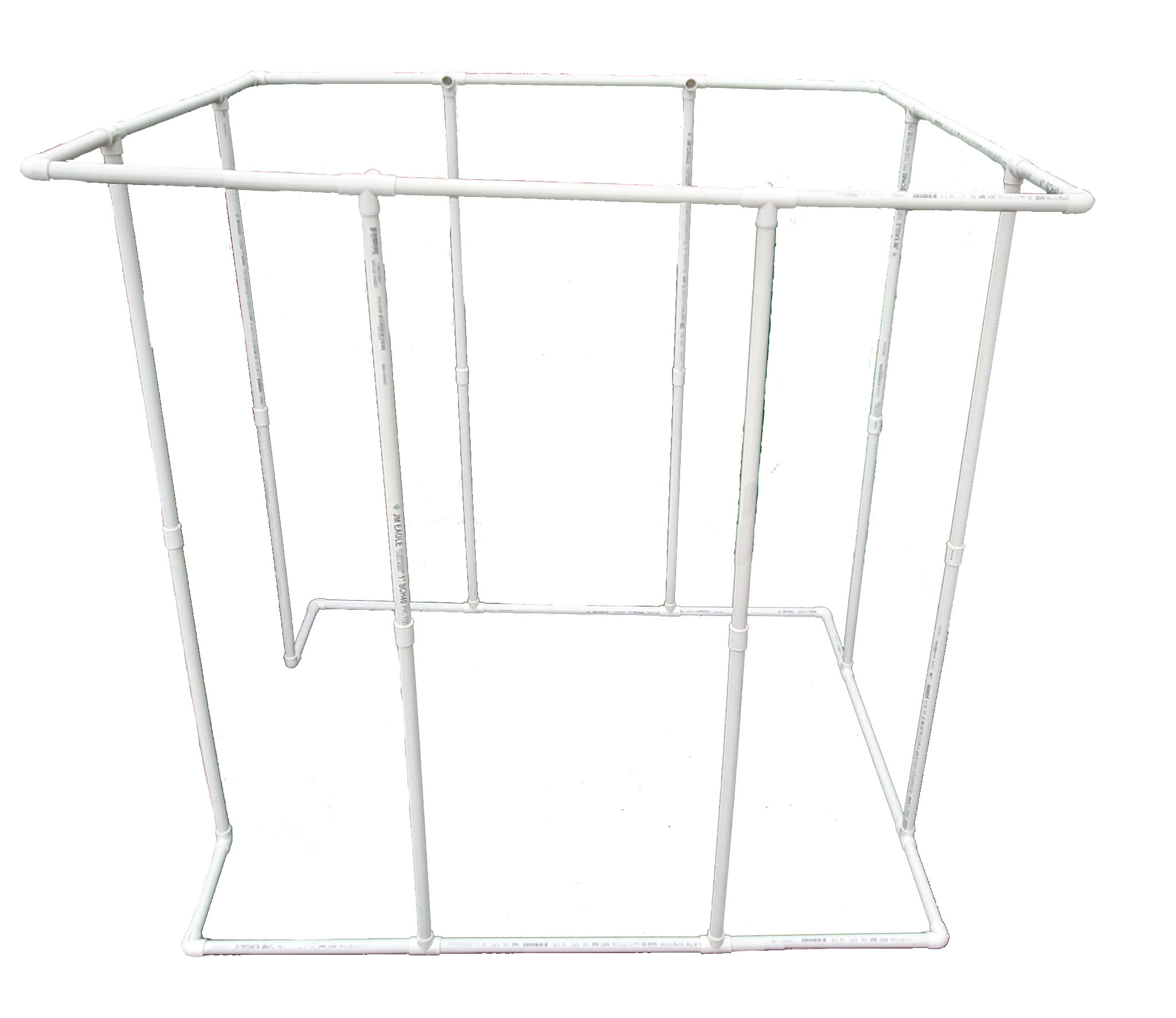 58″ x 78″ COMPLETE. DIY PVC Vocal Booth Frame Kit. Just Add Glue