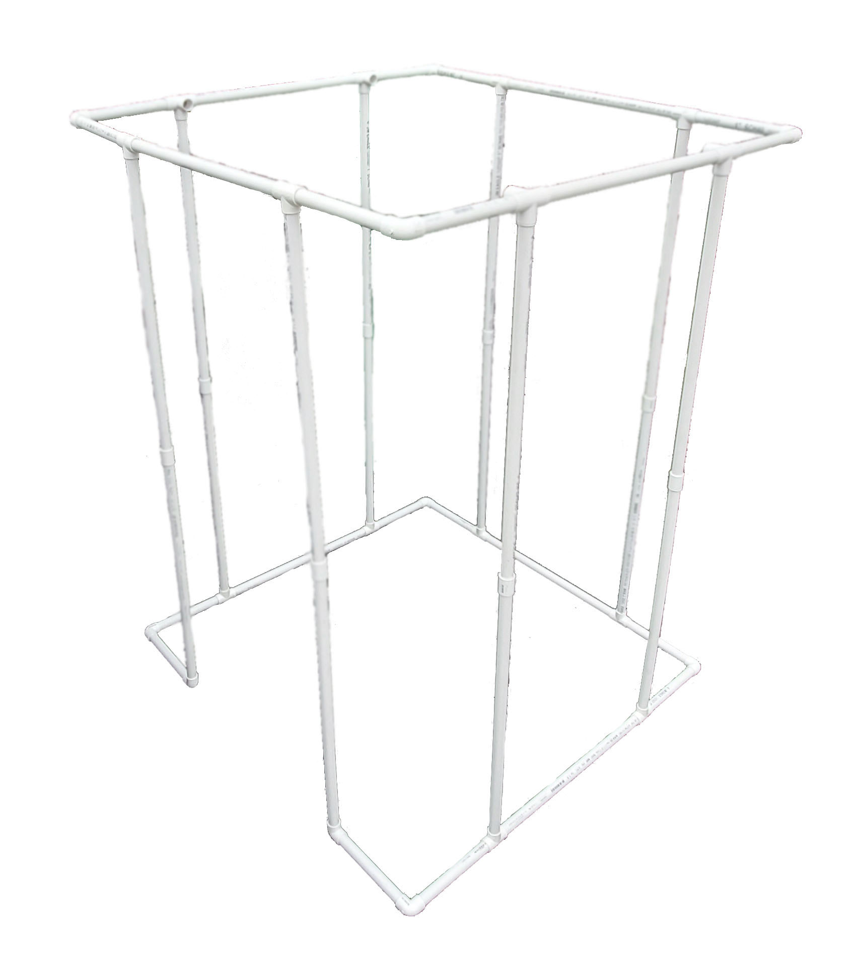 58″ x 58″ COMPLETE. DIY PVC Vocal Booth Frame Kit. Just Add Glue