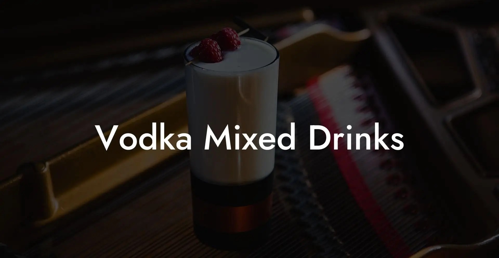 Smirnoff Black Cherry Vodka Recipes Vodka Doctors