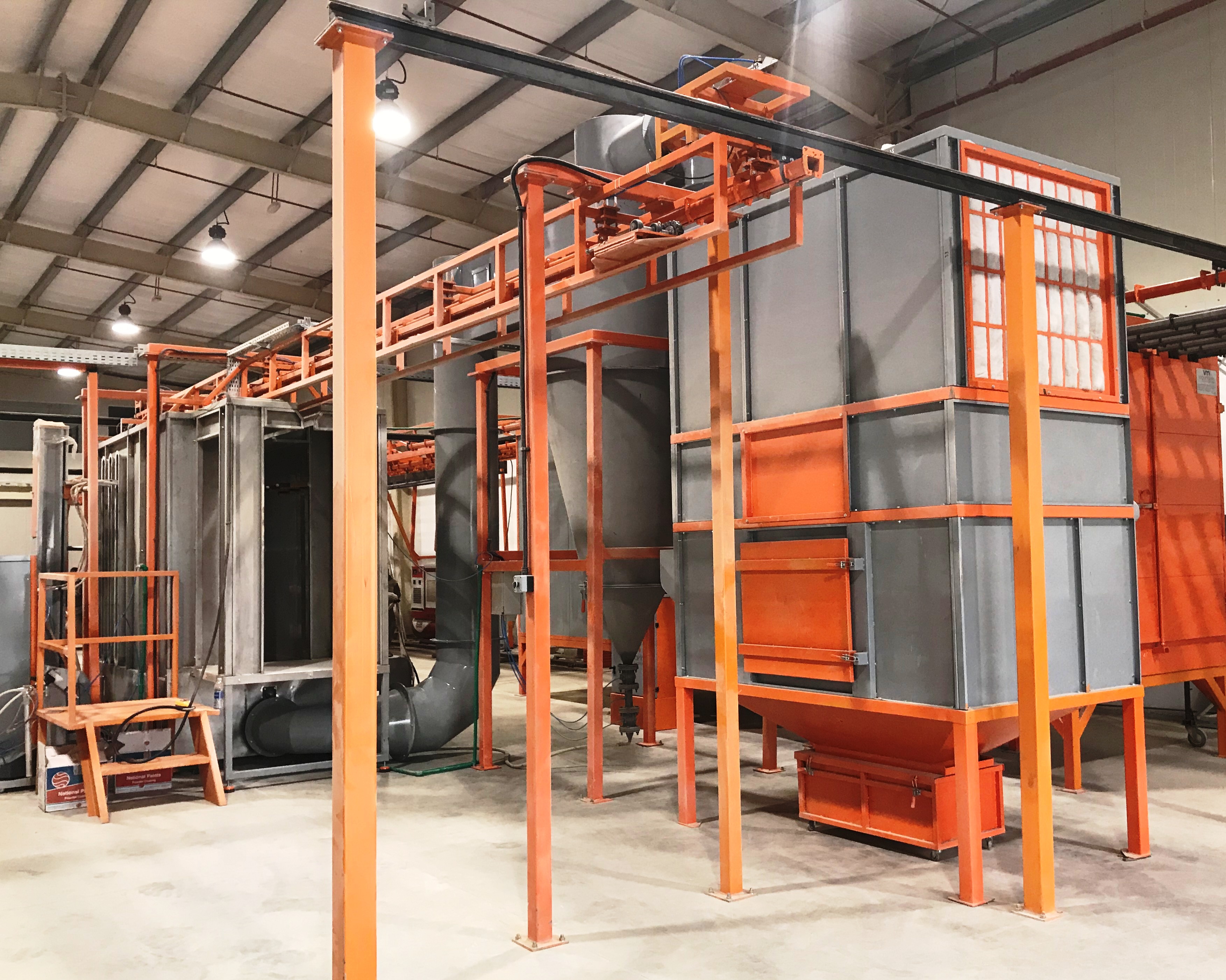 VOGAMAKINA MonoCyclone Type Powder Coating Booths